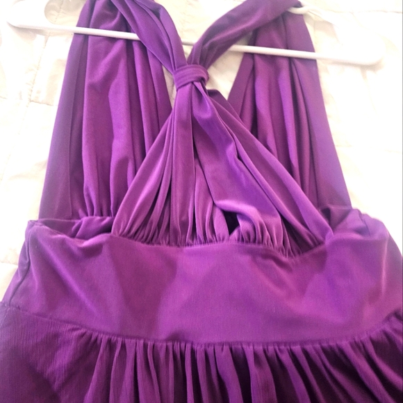 Beautiful Purple Spring/ Summer Dress - Picture 3 of 6